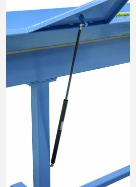 Schwenkbiegemaschine BB 2540 RS mit Rollenschere él-hajlító gép