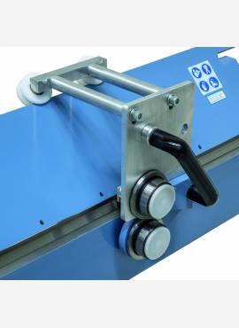 Schwenkbiegemaschine BB 3000 RS mit Rollenschere él-hajlító gép