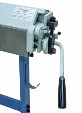 Schwenkbiegemaschine BB 1220 RS mit Rollenschere él-hajlító gép