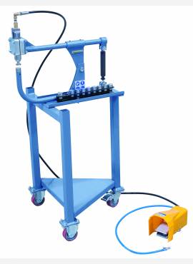 Polier- und Glätthammer PGH 305 Pneumatikus polírozó- és kalapálógép