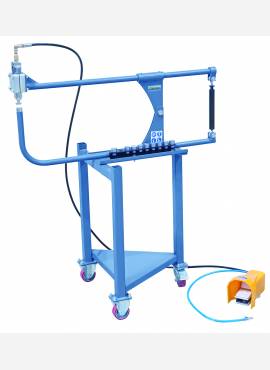 Polier- und Glätthammer PGH 610 Pneumatikus polírozó- és kalapálógép