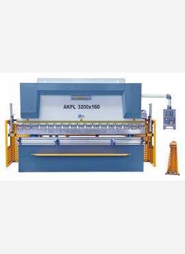 AKPL 3200 x 160 él-hajlító gép kézi kamrás eszközzel